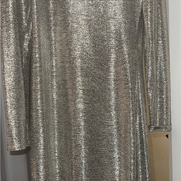 Excellent condition night silver dress - Picture 2 of 4